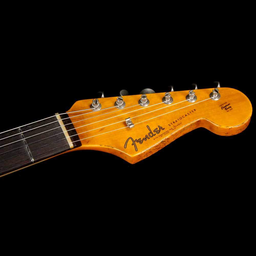 Fender Custom Shop '62 Stratocaster Heavy Relic Candy Apple Red Over 3-Tone Sunburst — 4