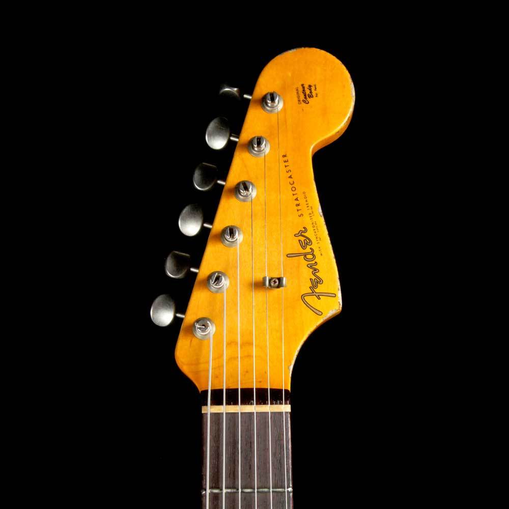 Fender Custom Shop '62 Stratocaster Heavy Relic Candy Tangerine Over 3-Tone Sunburst — 4