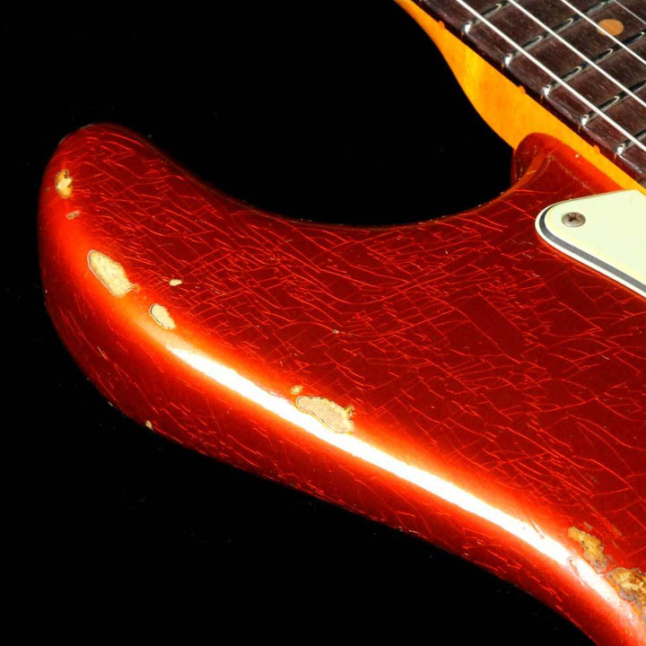 Fender Custom Shop '62 Stratocaster Heavy Relic Candy Tangerine Over 3-Tone Sunburst