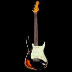 Fender Custom Shop '62 Stratocaster Heavy Relic Black Over 3 