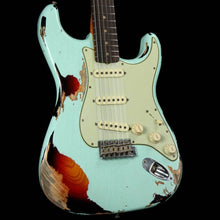 Fender Custom Shop '62 Stratocaster Heavy Relic Surf Green Over 3-Tone Sunburst