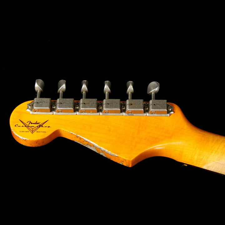 Fender Custom Shop '62 Stratocaster Heavy Relic Surf Green Over 3-Tone Sunburst