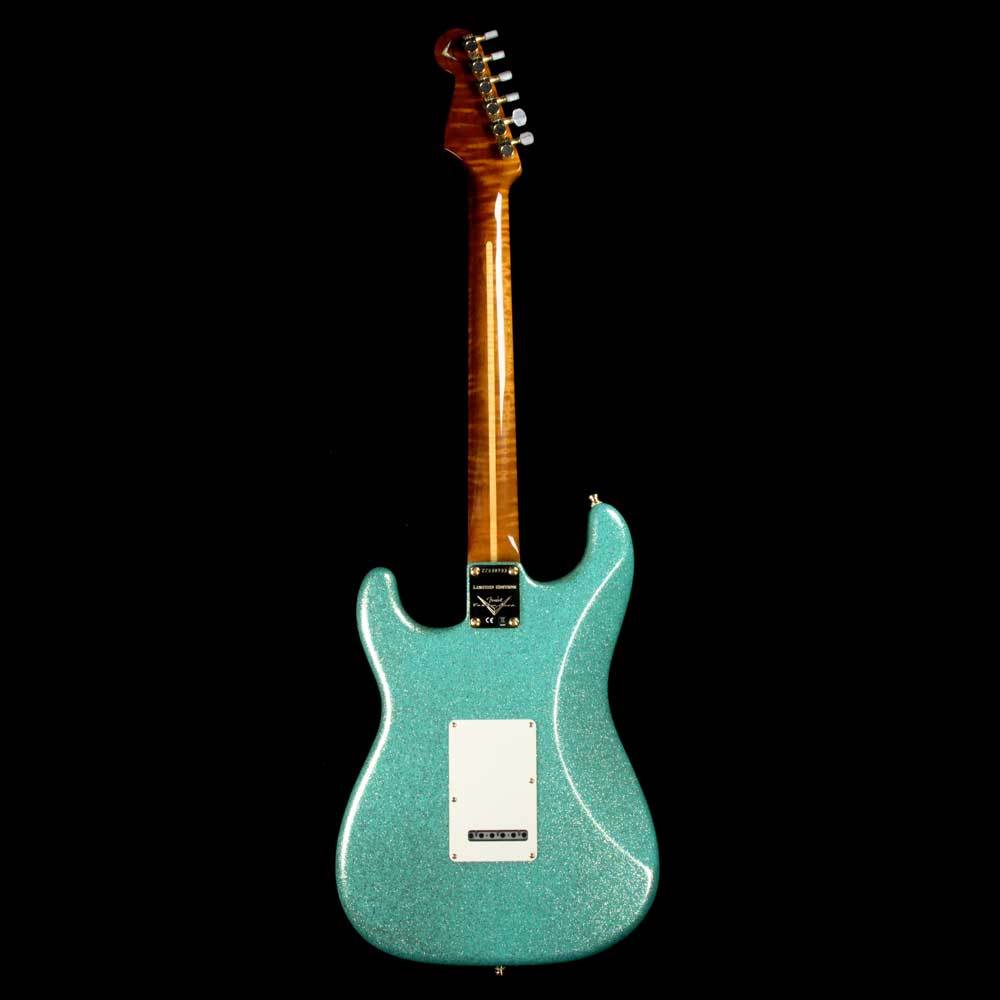 Fender Custom Shop Super Custom Deluxe Stratocaster Seafoam Green Sparkle — 3