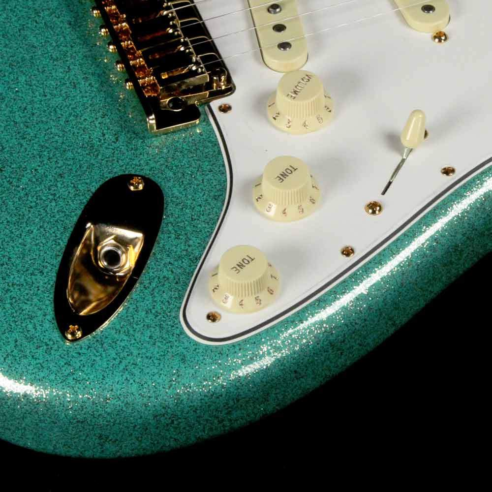 Fender Custom Shop Super Custom Deluxe Stratocaster Seafoam Green Sparkle — 7