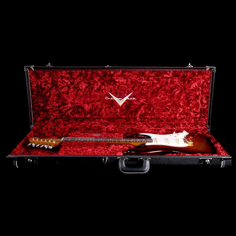 Fender Custom Shop Super Custom Deluxe Stratocaster 3-Tone Sunburst Sparkle — 10