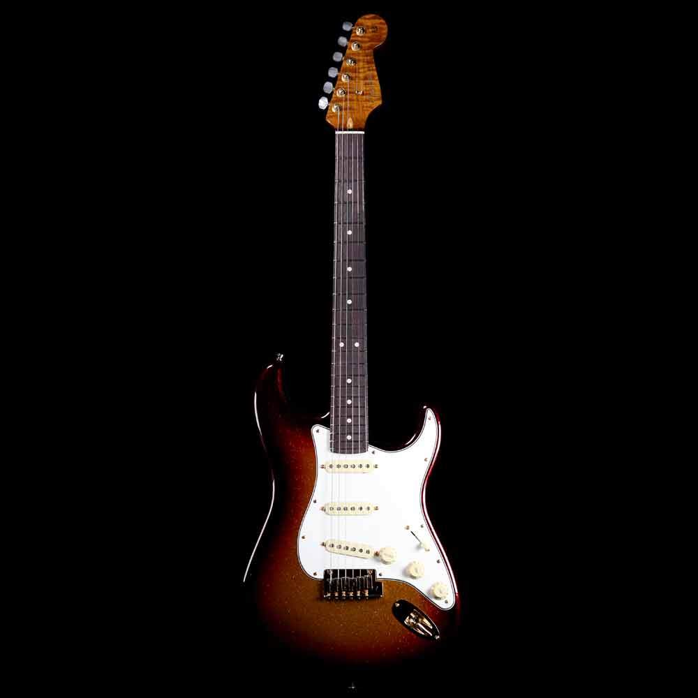 Fender Custom Shop Super Custom Deluxe Stratocaster 3-Tone Sunburst Sparkle — 2