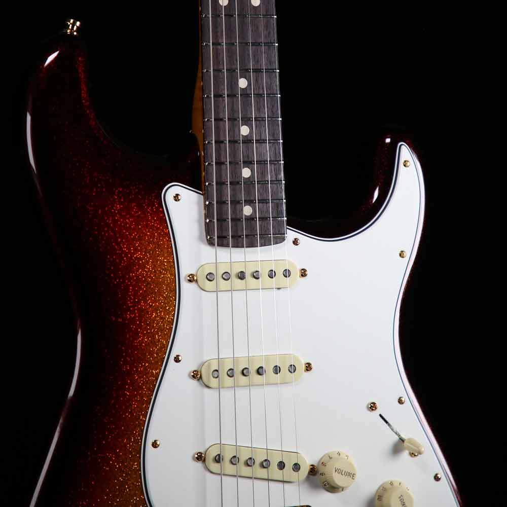 Fender Custom Shop Super Custom Deluxe Stratocaster 3-Tone Sunburst Sparkle — 8