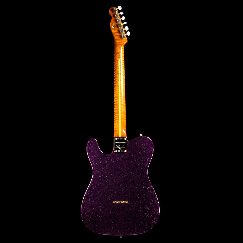 Fender Custom Shop Super Custom Deluxe Telecaster Magenta Sparkle — 3