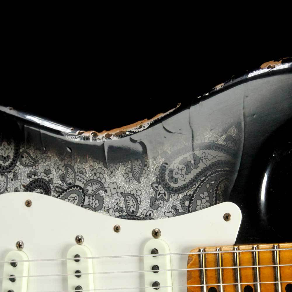 Fender Custom Shop Paisley Mischief Maker Stratocaster Heavy Relic Black Paisley — 6