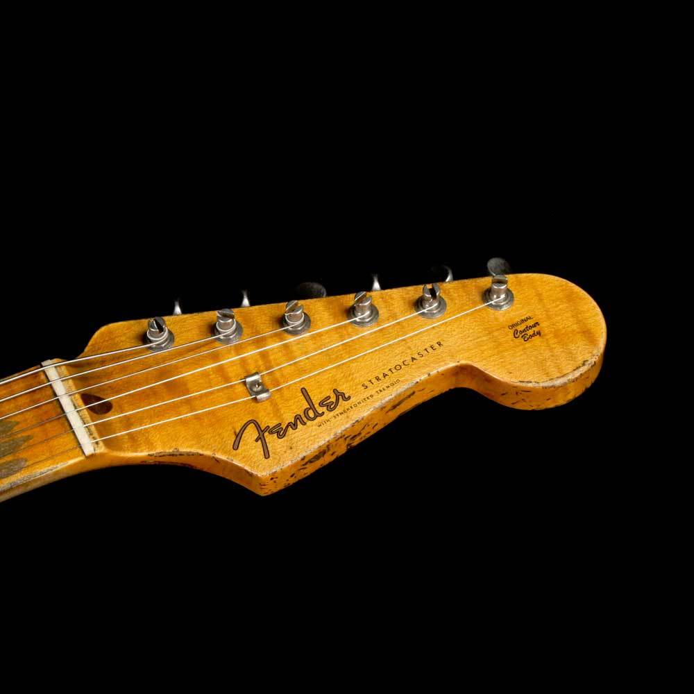 Fender Custom Shop '56 Thinline Stratocaster Seafoam Sparkle — 4