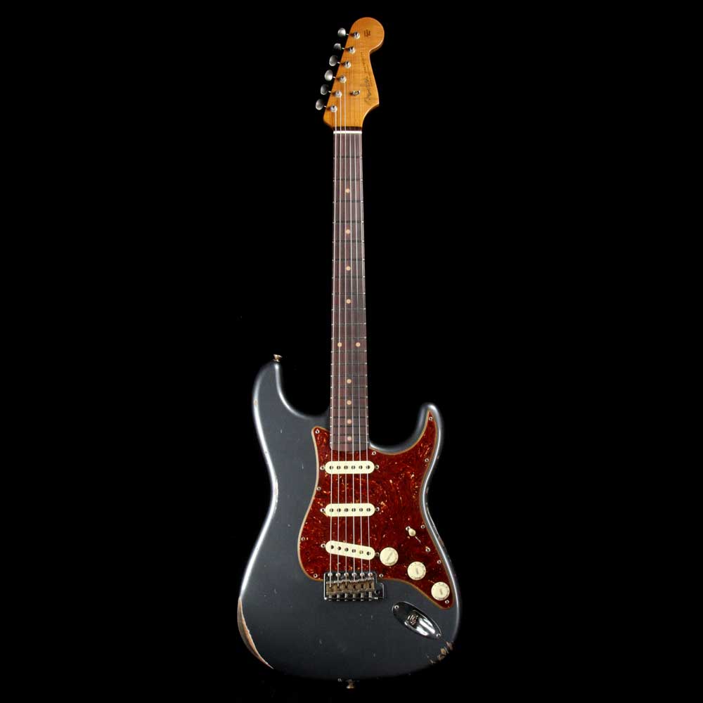 Fender Custom Shop Roasted 1960 Stratocaster Charcoal Frost Metallic 2018 NAMM LTD — 2