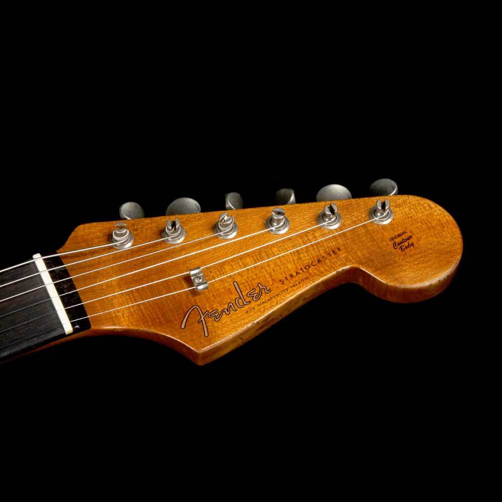 Fender Custom Shop '60 Stratocaster Roasted Alder Relic Sherwood Green — 4