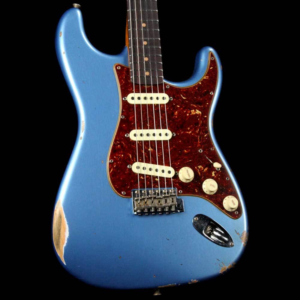 Fender Custom Shop '60 Stratocaster Relic Faded Lake Placid Blue — 1