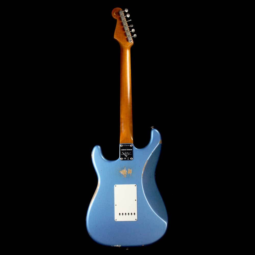 Fender Custom Shop '60 Stratocaster Relic Faded Lake Placid Blue — 3