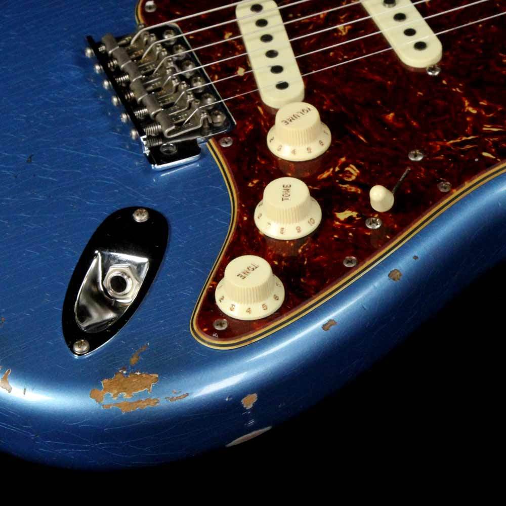 Fender Custom Shop '60 Stratocaster Relic Faded Lake Placid Blue — 7