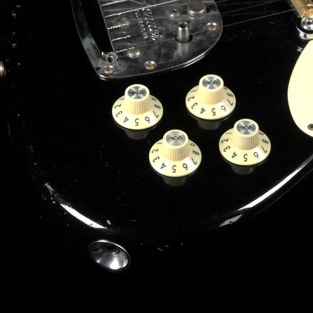 Fender Custom Shop Tuxedo Jazzmaster 2018 NAMM Display Relic Black — 6