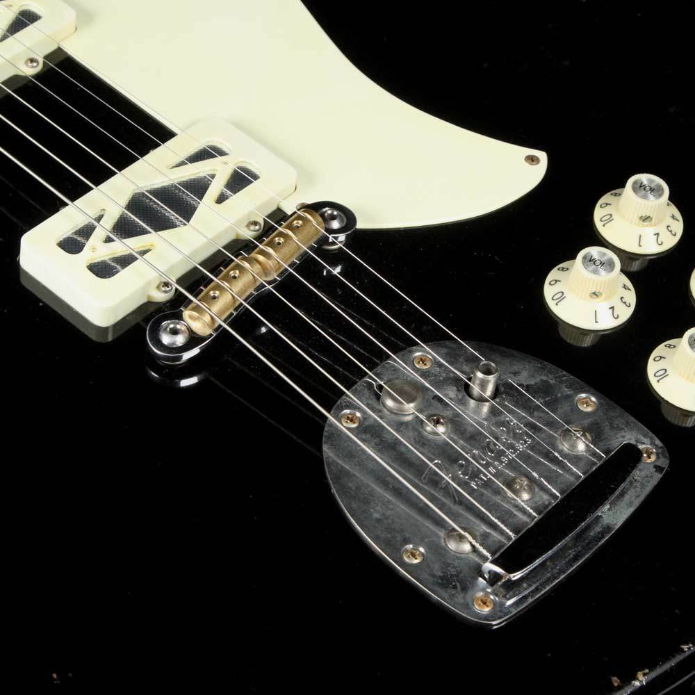 Fender Custom Shop Tuxedo Jazzmaster 2018 NAMM Display Relic Black — 8