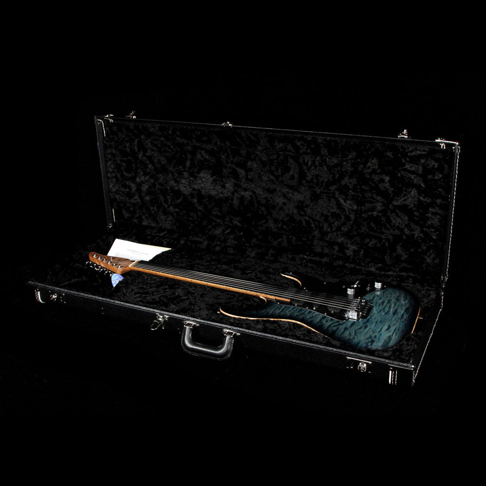 Tom Anderson Guardian Angel Electric Guitar Arctic Blue Burst — 8