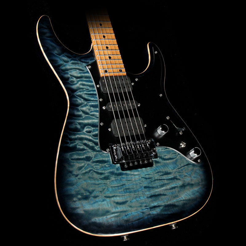 Tom Anderson Guardian Angel Electric Guitar Arctic Blue Burst — 1