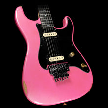 Used 2016 Charvel Custom Shop Nitro San Dimas Electric Guitar Pink with Platinum Overspray