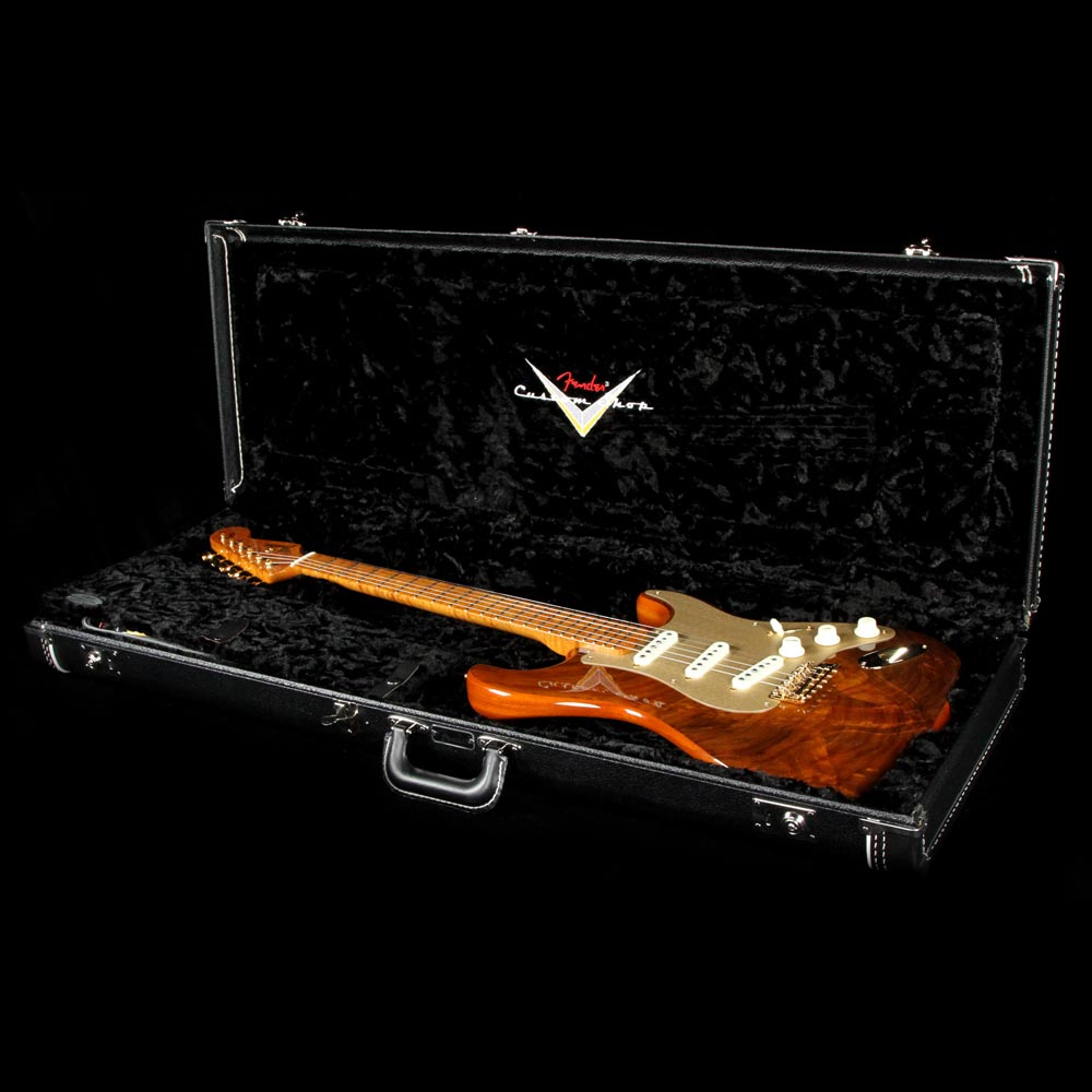 Fender Custom Shop Artisan Stratocaster Electric Guitar Roasted Butternut Claro Walnut — 10
