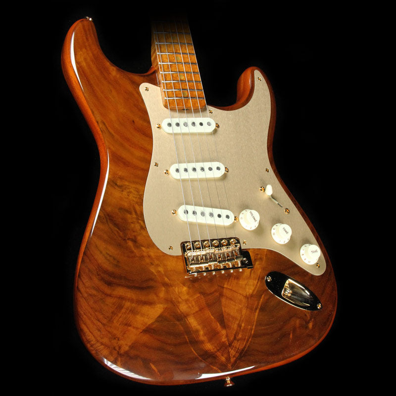 Fender Custom Shop Artisan Stratocaster Electric Guitar Roasted Butternut Claro Walnut — 1
