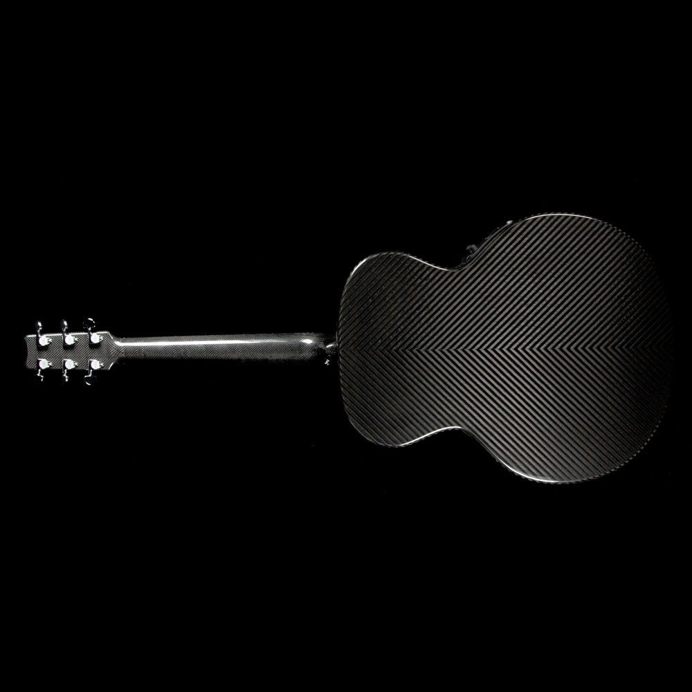 RainSong Black Ice BI-JM1000N2 Graphite Acoustic Guitar Black — 3