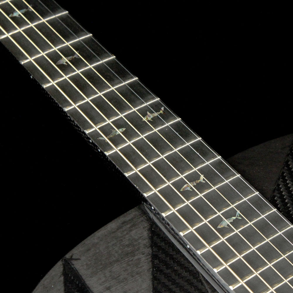 RainSong Black Ice BI-JM1000N2 Graphite Acoustic Guitar Black — 7