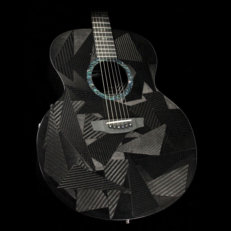 RainSong Black Ice BI-JM1000N2 Graphite Acoustic Guitar Black — 1