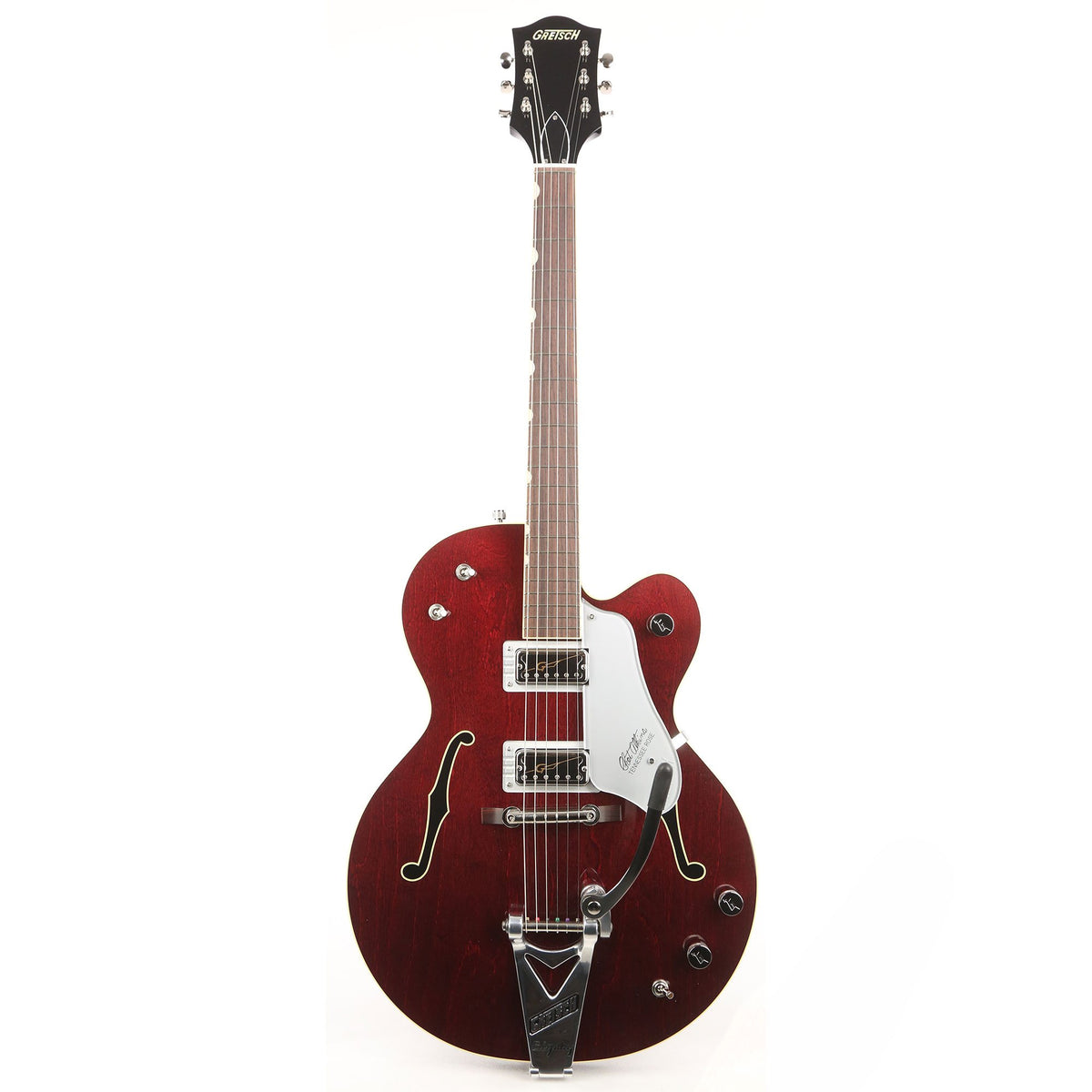 Gretsch G6119T-62 Vintage Select Tennessee Rose Hollow Body Dark Cherry Stain — 2