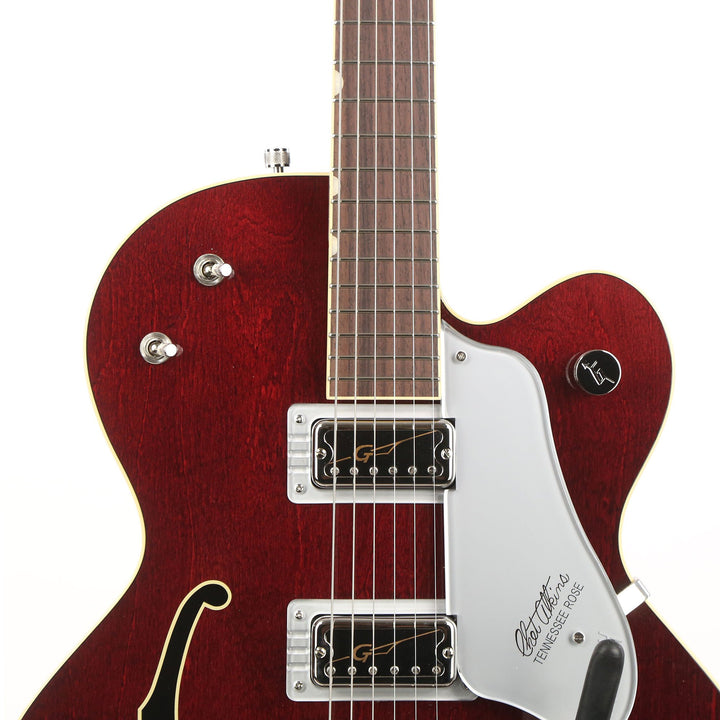 Gretsch G6119T-62 Vintage Select Tennessee Rose Hollow Body Dark Cherry Stain