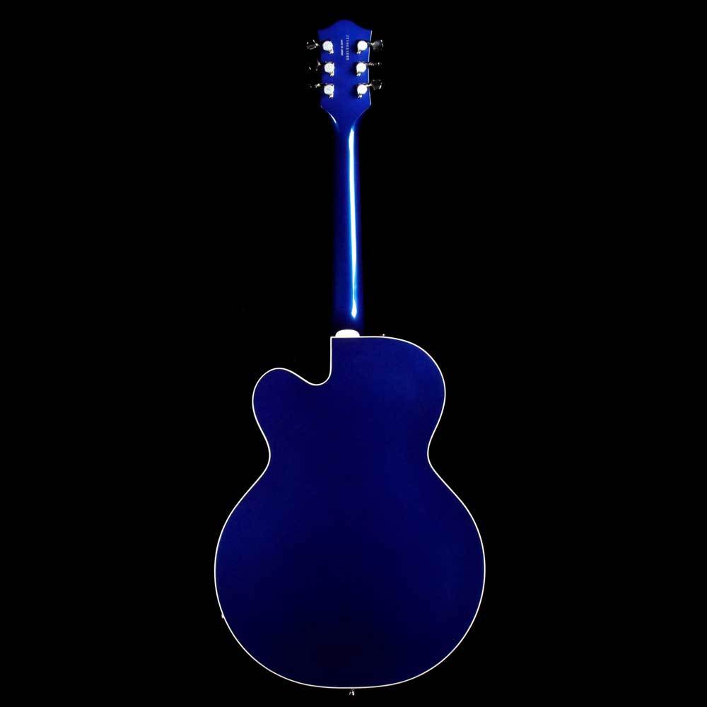 Gretsch G6118T-ISV Players Edition Anniversary 2-Tone Iridium Silver/Azure Metallic — 3