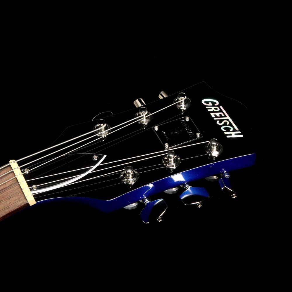 Gretsch G6118T-ISV Players Edition Anniversary 2-Tone Iridium Silver/Azure Metallic — 4
