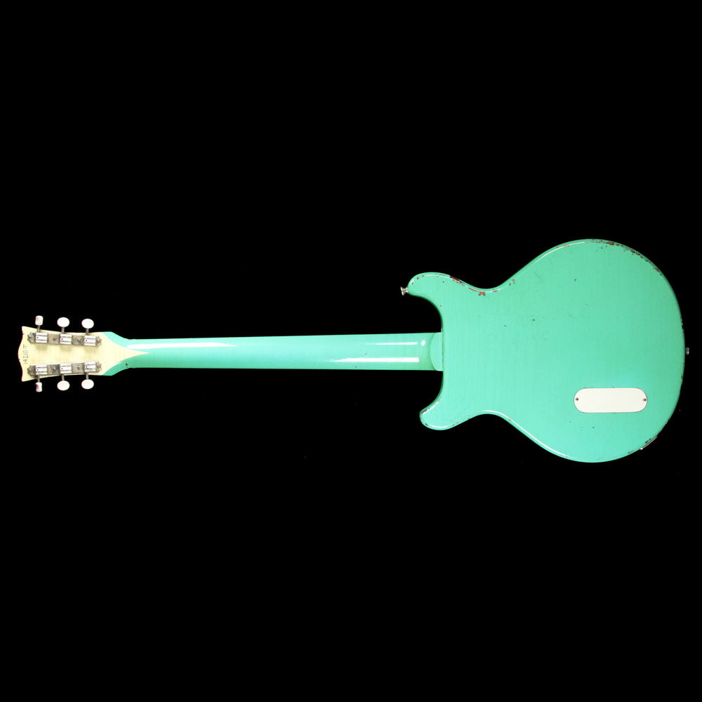Rock N Roll Relics Thunders DC Electric Guitar Aged Sea Foam Green — 3