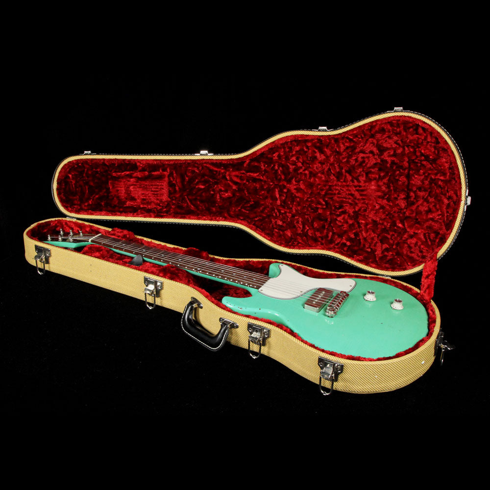 Rock N Roll Relics Thunders DC Electric Guitar Aged Sea Foam Green — 8