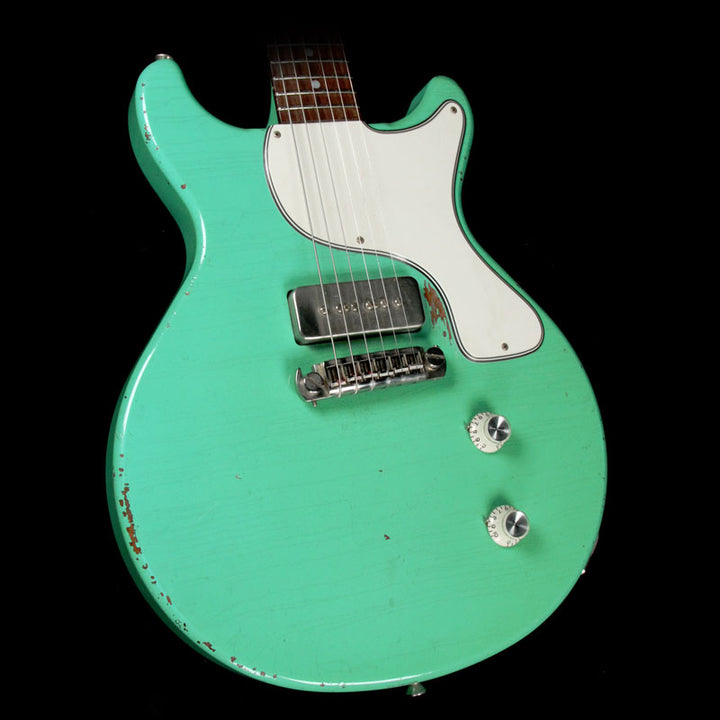 Rock N Roll Relics Thunders DC Electric Guitar Aged Sea Foam Green