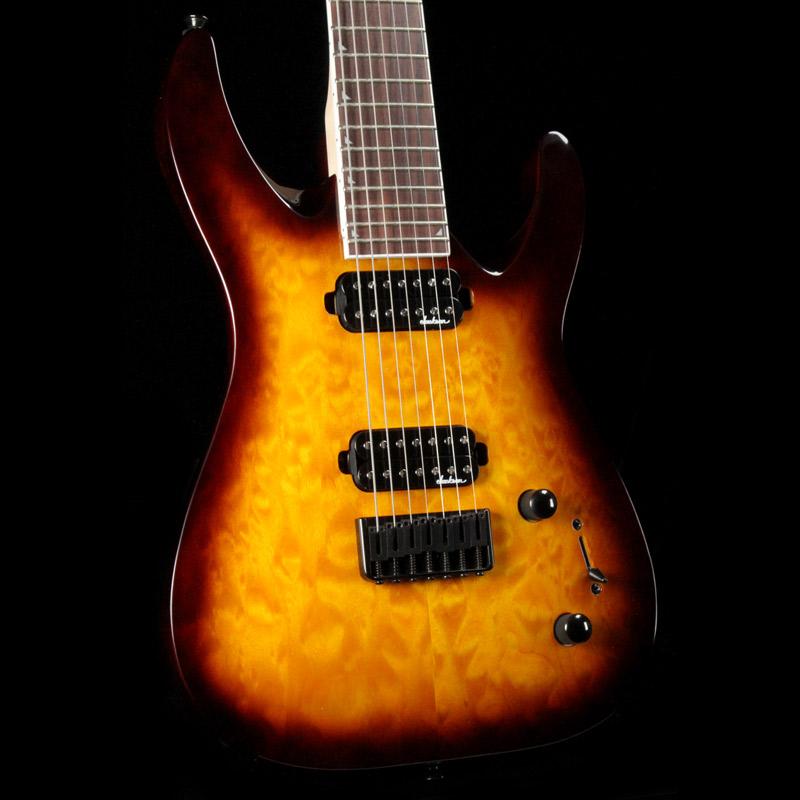 Jackson JS Series JS32-7 DKA QM Tobacco Sunburst