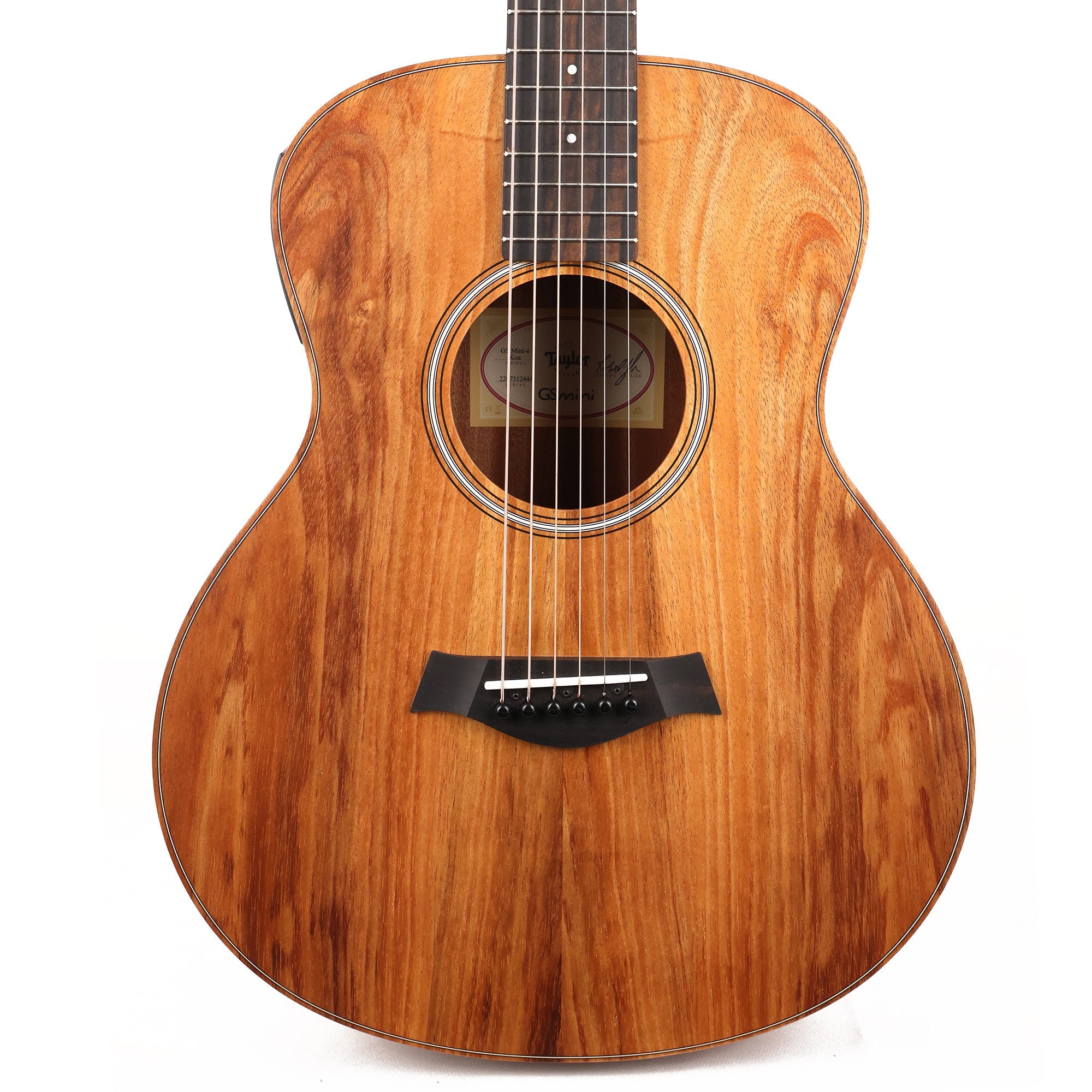 Taylor GS Mini-e Koa Acoustic Guitar Natural | The Music Zoo