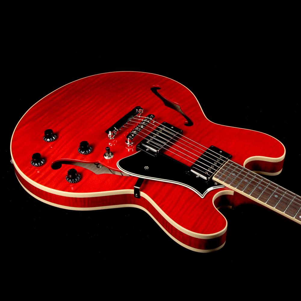 Heritage H-535 Semi-Hollow Trans Cherry — 7