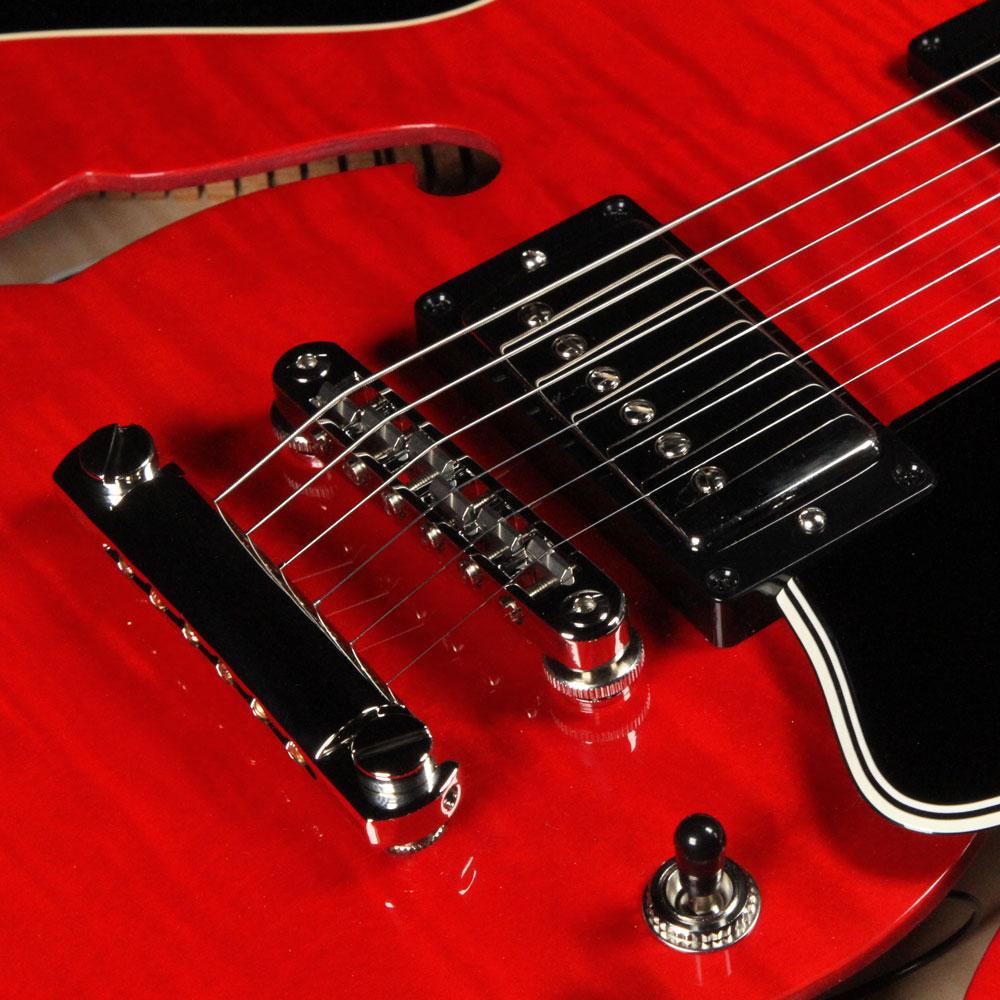 Heritage H-535 Semi-Hollow Trans Cherry — 8
