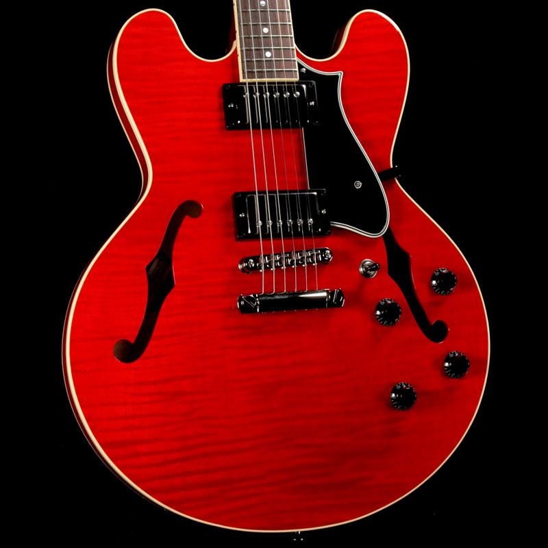 Heritage H-535 Semi-Hollow Trans Cherry — 1
