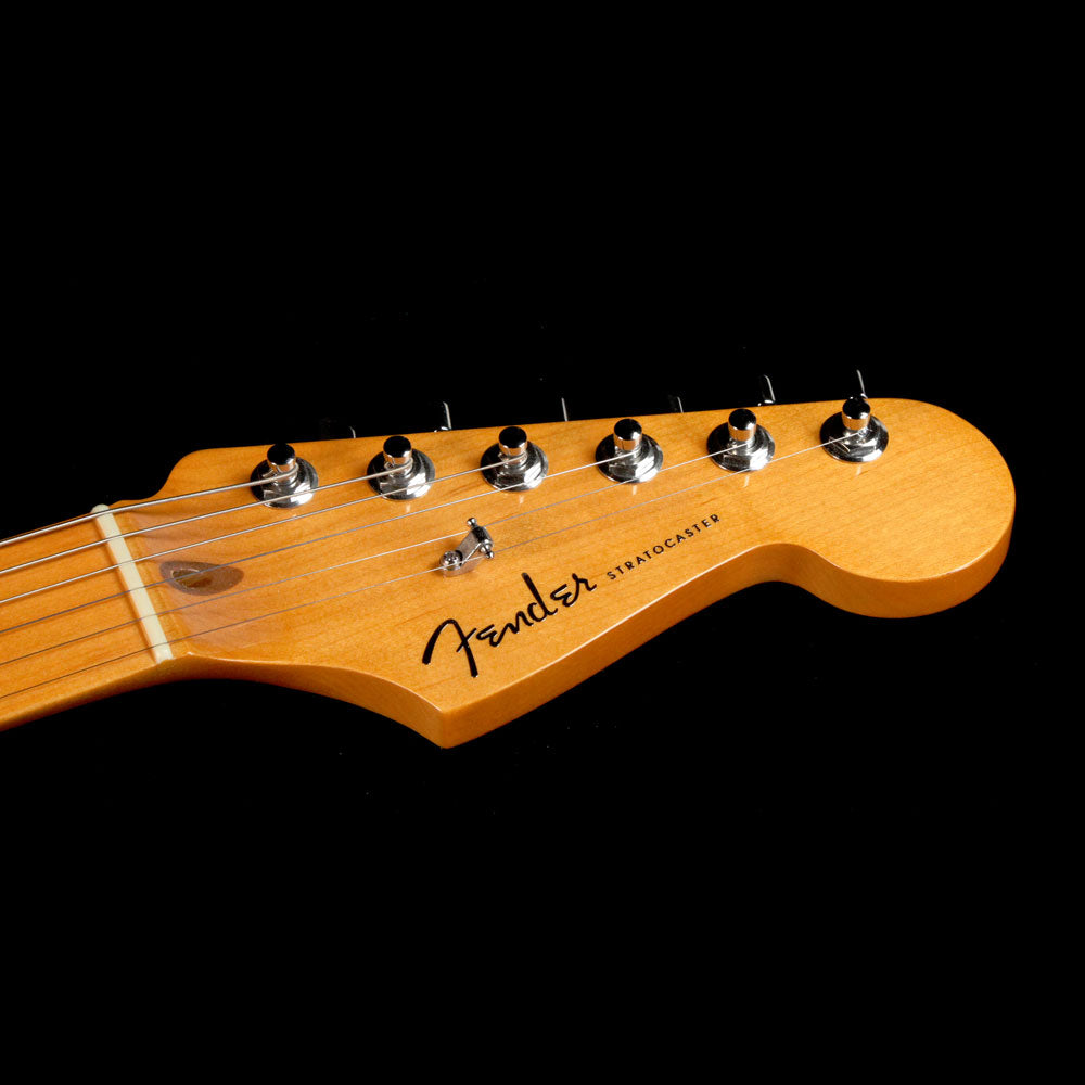 Fender American Deluxe Stratocaster V-Neck Transparent Blonde Eddie Ojeda Collection — 4