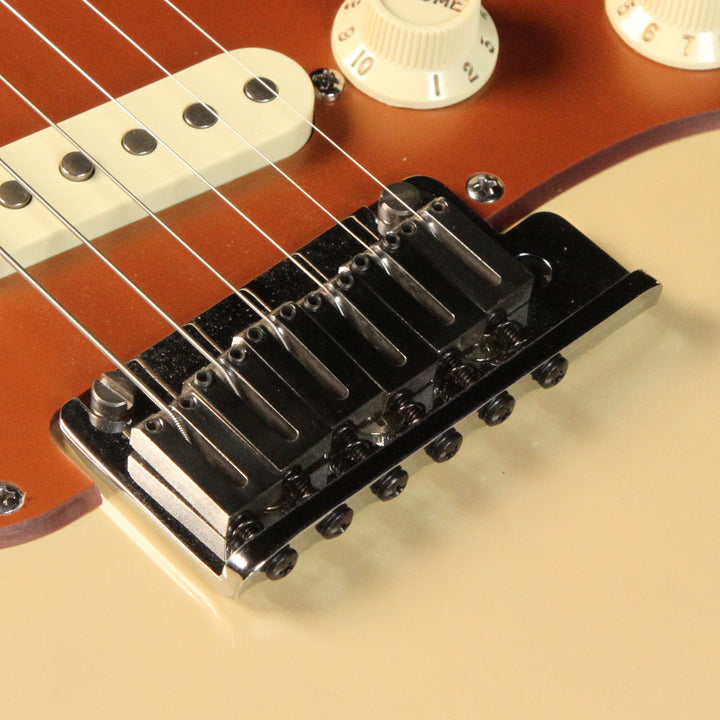Fender American Deluxe Stratocaster V-Neck Transparent Blonde Eddie Ojeda Collection