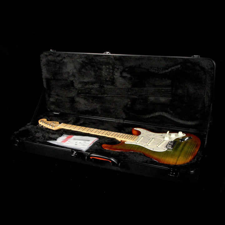 Fender American Design Stratocaster Green/Brown Burst 2012