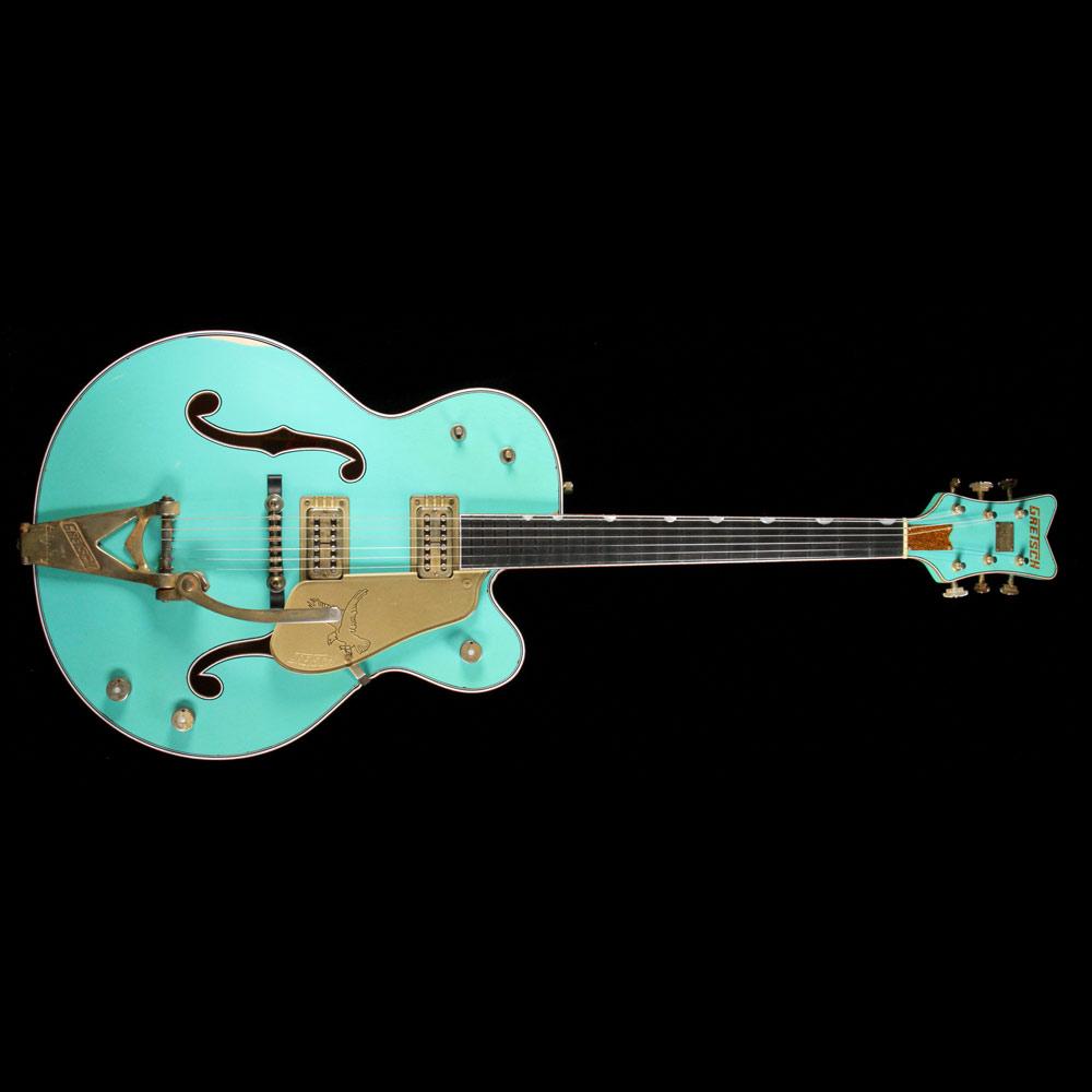 Gretsch Custom Shop '59 Falcon Masterbuilt Stephen Stern Relic Seafoam Green — 2