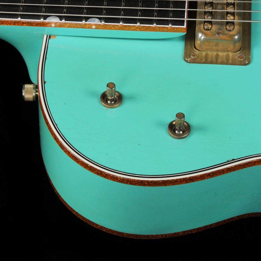 Gretsch Custom Shop '59 Falcon Masterbuilt Stephen Stern Relic Seafoam Green — 5