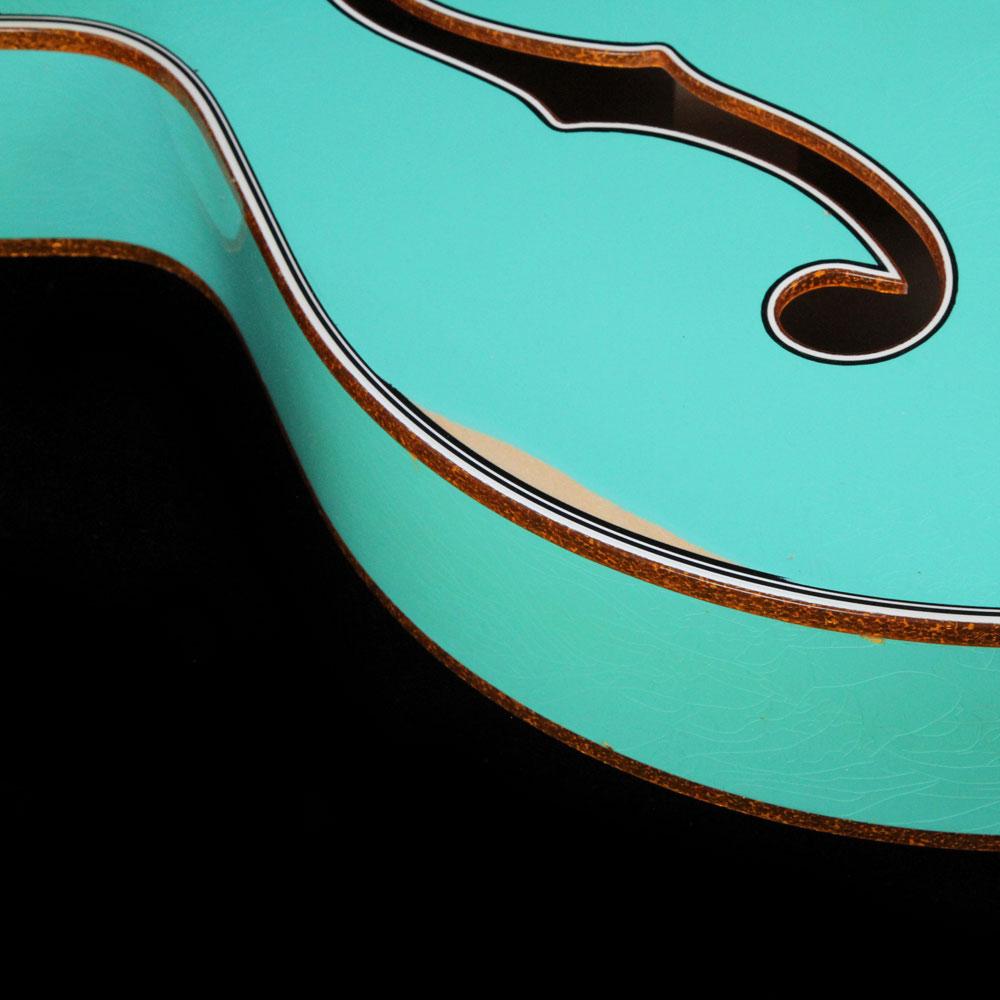 Gretsch Custom Shop '59 Falcon Masterbuilt Stephen Stern Relic Seafoam Green — 8