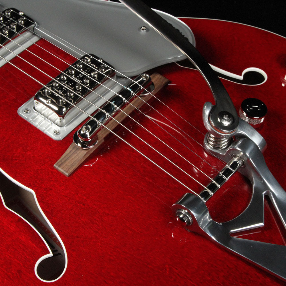 Gretsch G6119T Players Edition Tennessee Rose Dark Cherry Stain — 6
