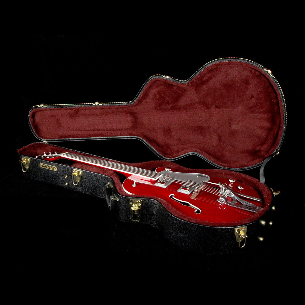 Gretsch G6119T Players Edition Tennessee Rose Dark Cherry Stain — 7