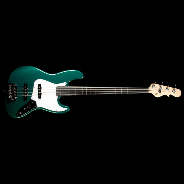 G&L USA JB Fretless Bass Emerald Green